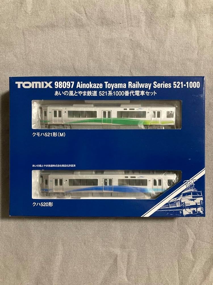 Amazon.co.jp: Tomix 98097 あいの風とやま鉄道 521系1000番代